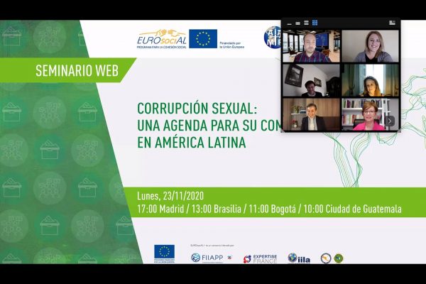 Sextorsión: la PIA y la PROTEX participaron en el taller internacional “Corrupción sexual: una agenda para su combate en América Latina”